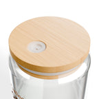 Sipper Glass — "Fueling My Morning" Coffee Tumbler, 16oz