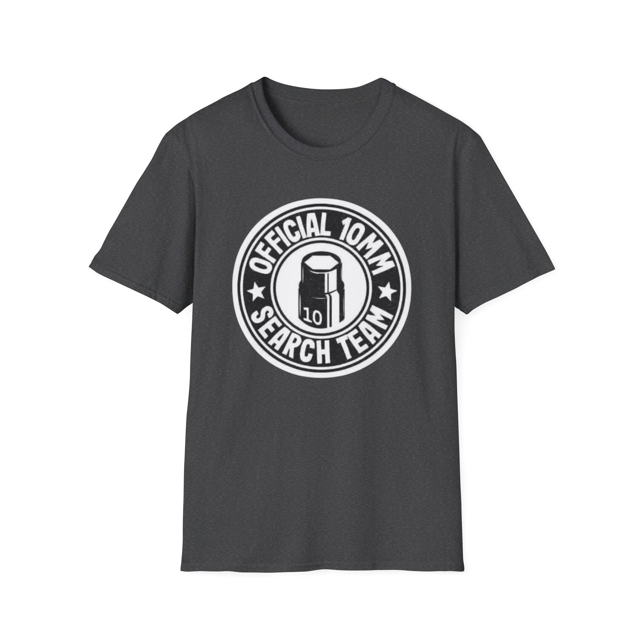 10mm Search Team T-Shirt – 'Official 10MM' Logo Tee