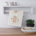 Home Sweet Home Tea Towel — Cottage Door Kitchen Dish Towel (Set)