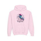 Youth Unicorn Hoodie - "Just a Girl Who Loves Unicorns" Cute Magical Kids Sweatshirt