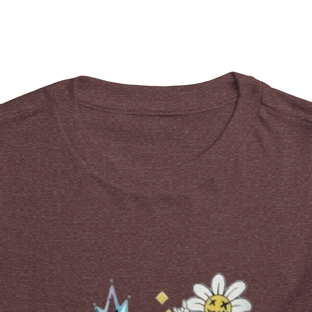 Toddler Tee - "Stay Wild" Graffiti Daisy Cute Kids T-Shirt