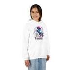 Youth Unicorn Hoodie - "Just a Girl Who Loves Unicorns" Cute Magical Kids Sweatshirt