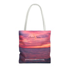Sunset Beach Tote Bag – "Sweet Skies" Scenic All-Over Print