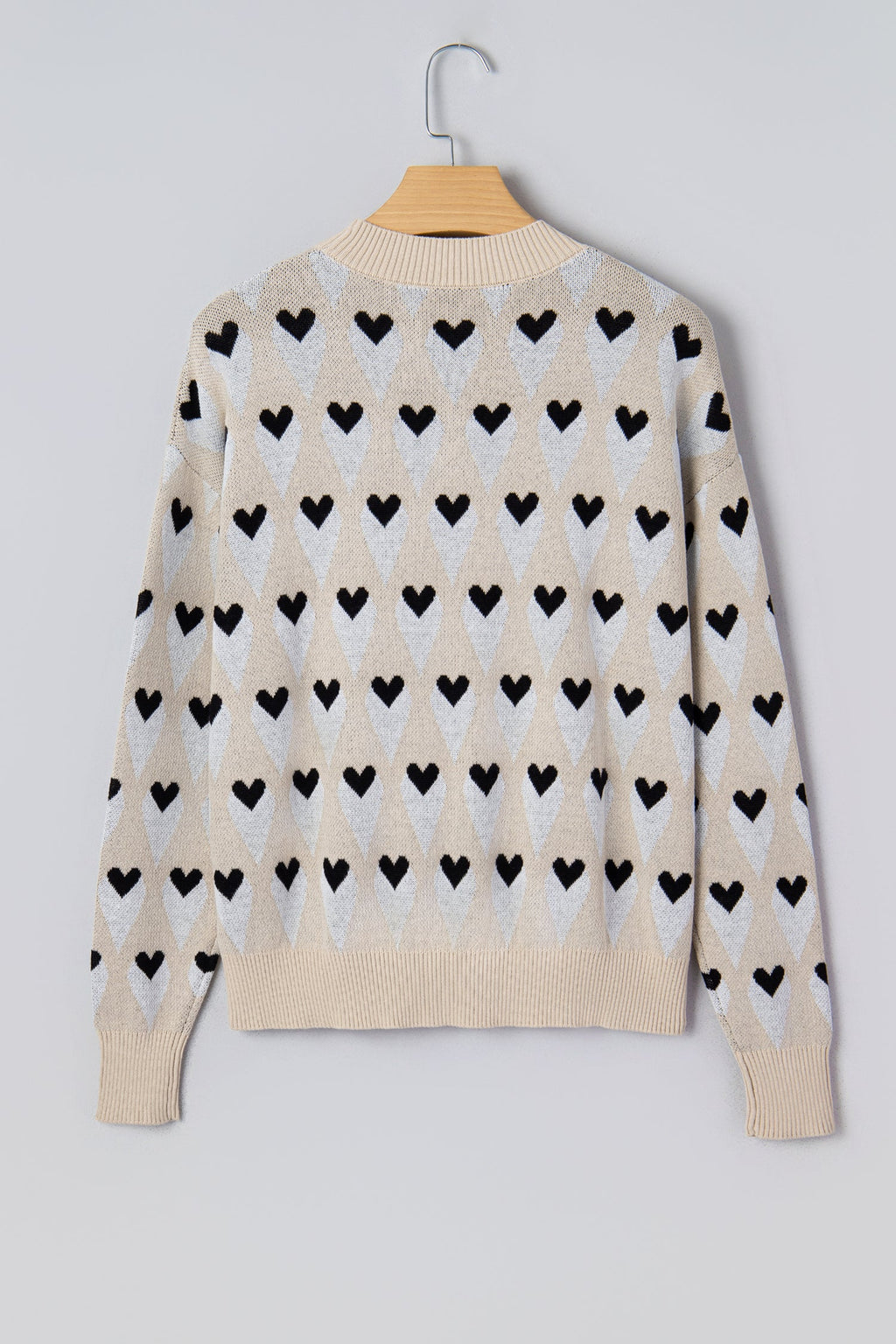 Loose Heart Sweater