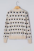 Loose Heart Sweater