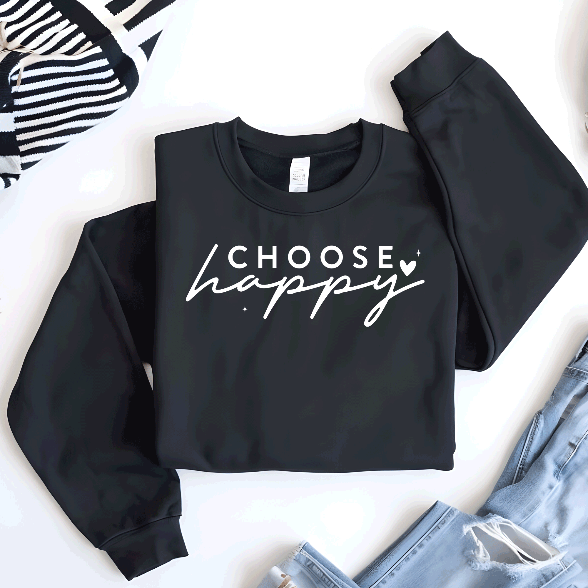 Choose Happy Sweatshirt