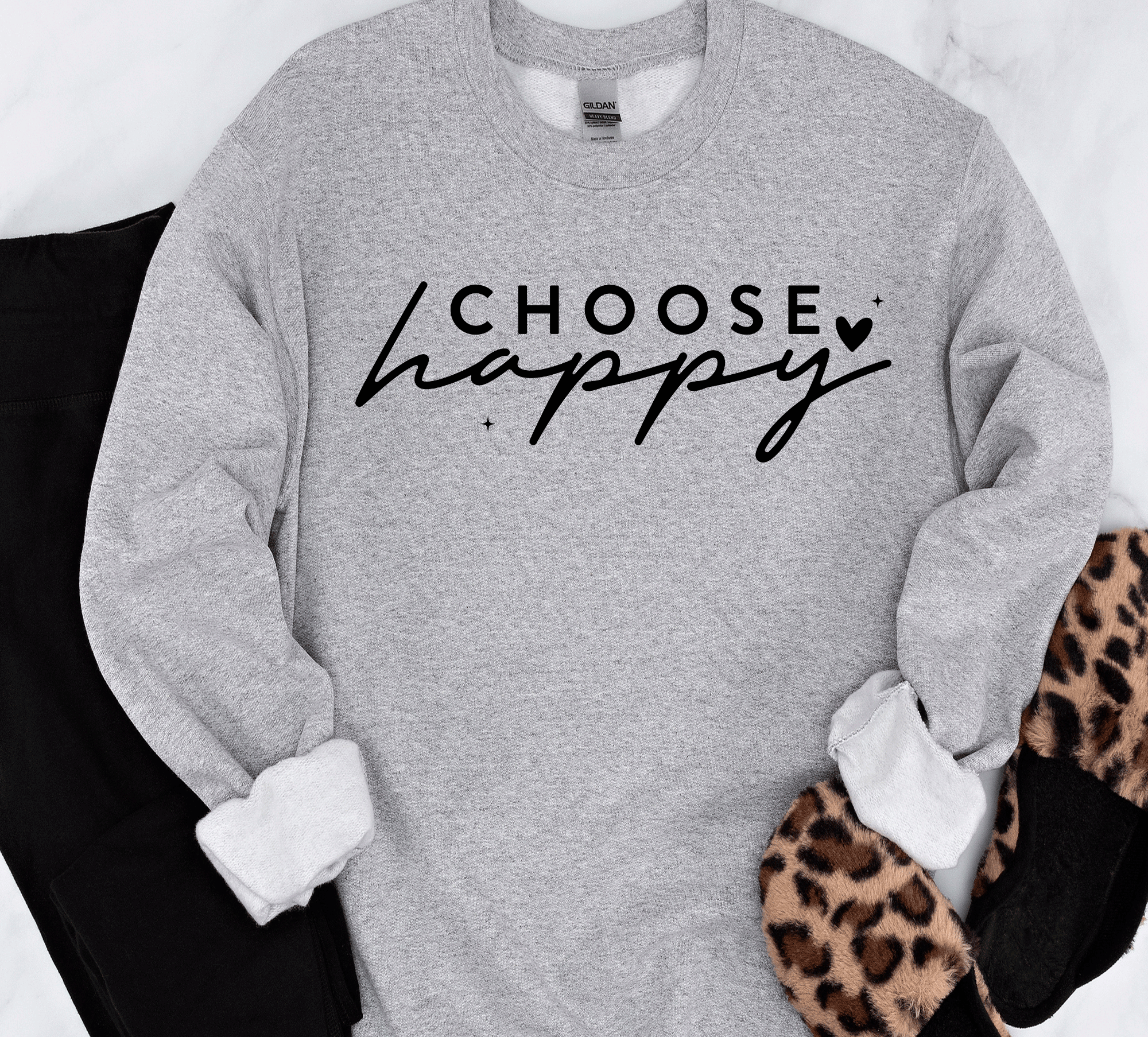 Choose Happy Sweatshirt