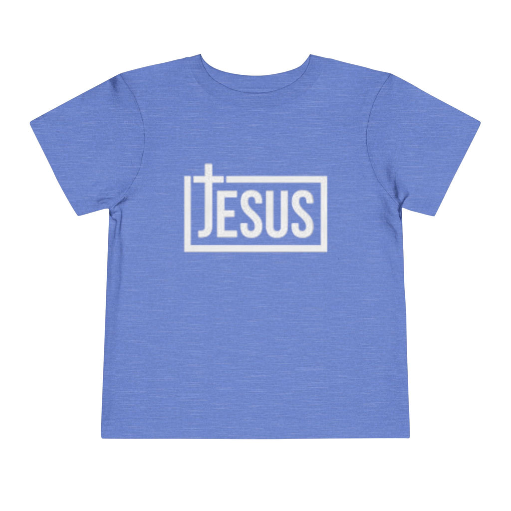 Toddler Tee - Jesus Box Logo Kids' Christian T-Shirt