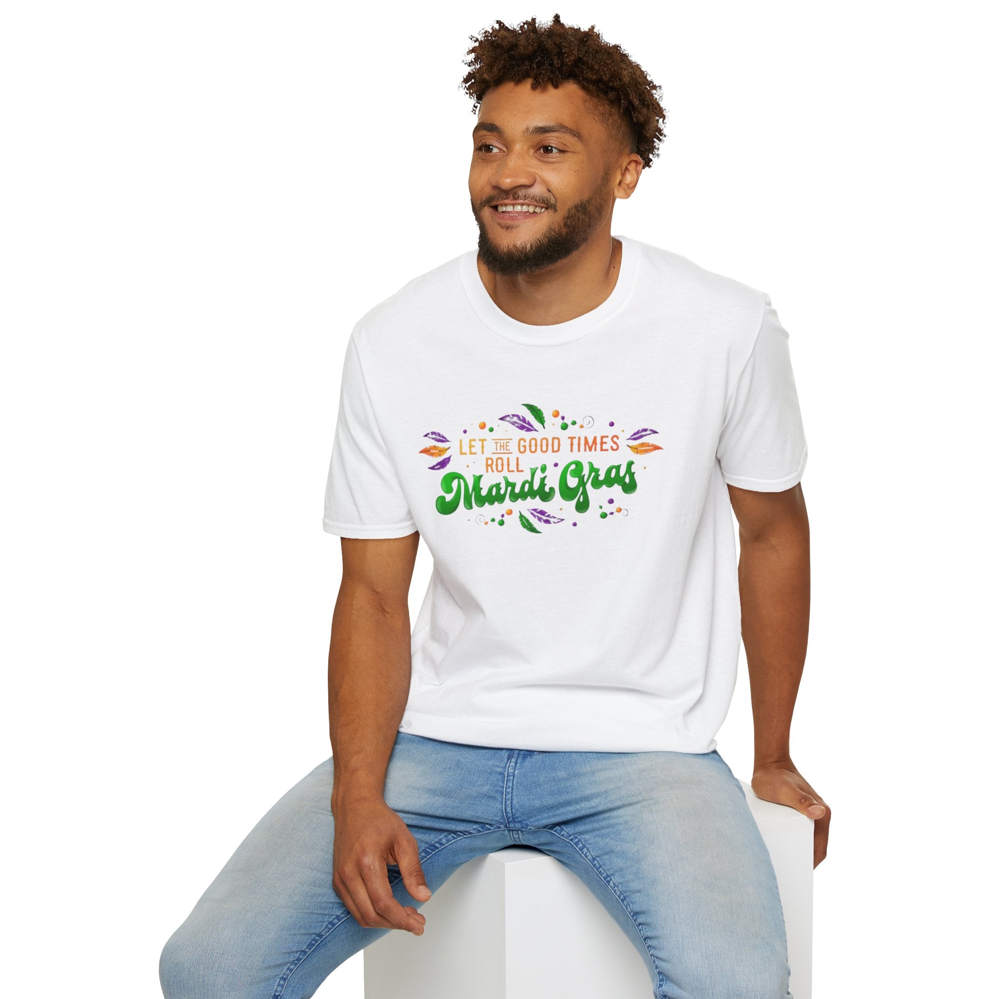 Mardi Gras T‑Shirt – "Let the Good Times Roll" Party Tee