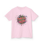 Kids T-Shirt — "Embrace Your Weird" Colorful Splash Graphic