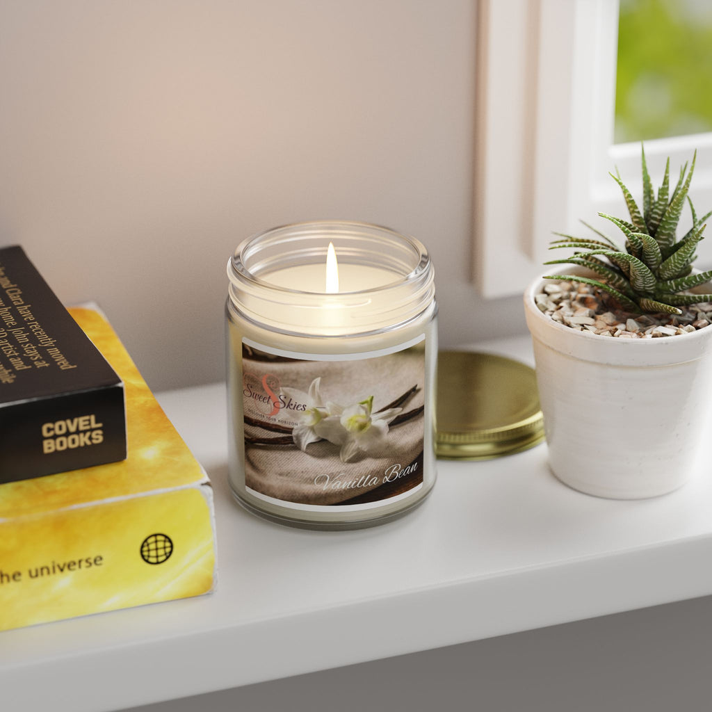 Vanilla Bean Coconut Apricot Wax Candle (9oz)