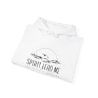 Spirit Lead Me Hoodie — Minimal Sunrise Christian Faith Sweatshirt