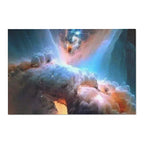 Cosmic Nebula Area Rug — Galactic Cloudscape Floor Accent