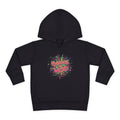 Toddler Hoodie — 'Dance Like a Weird' Colorful Graffiti Pullover
