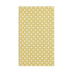 Yellow Lattice Hand Towel — Geometric Kitchen & Bath Accent
