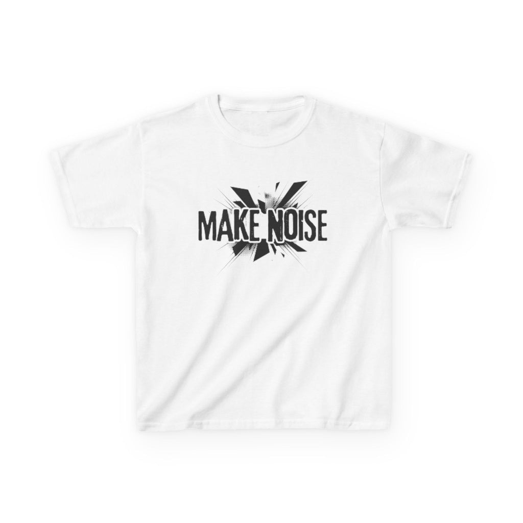 Kids Tee — "Make Noise" Graphic Shirt for Loud, Confident Kids