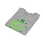 Youth Tee — Happy St. Patrick's Day Green Lettering Kids Shirt
