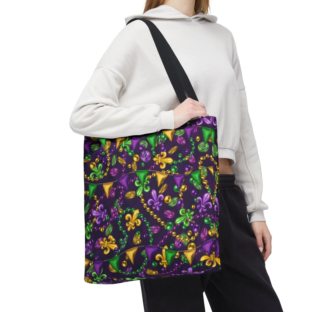 Mardi Gras Fleur-de-Lis Tote