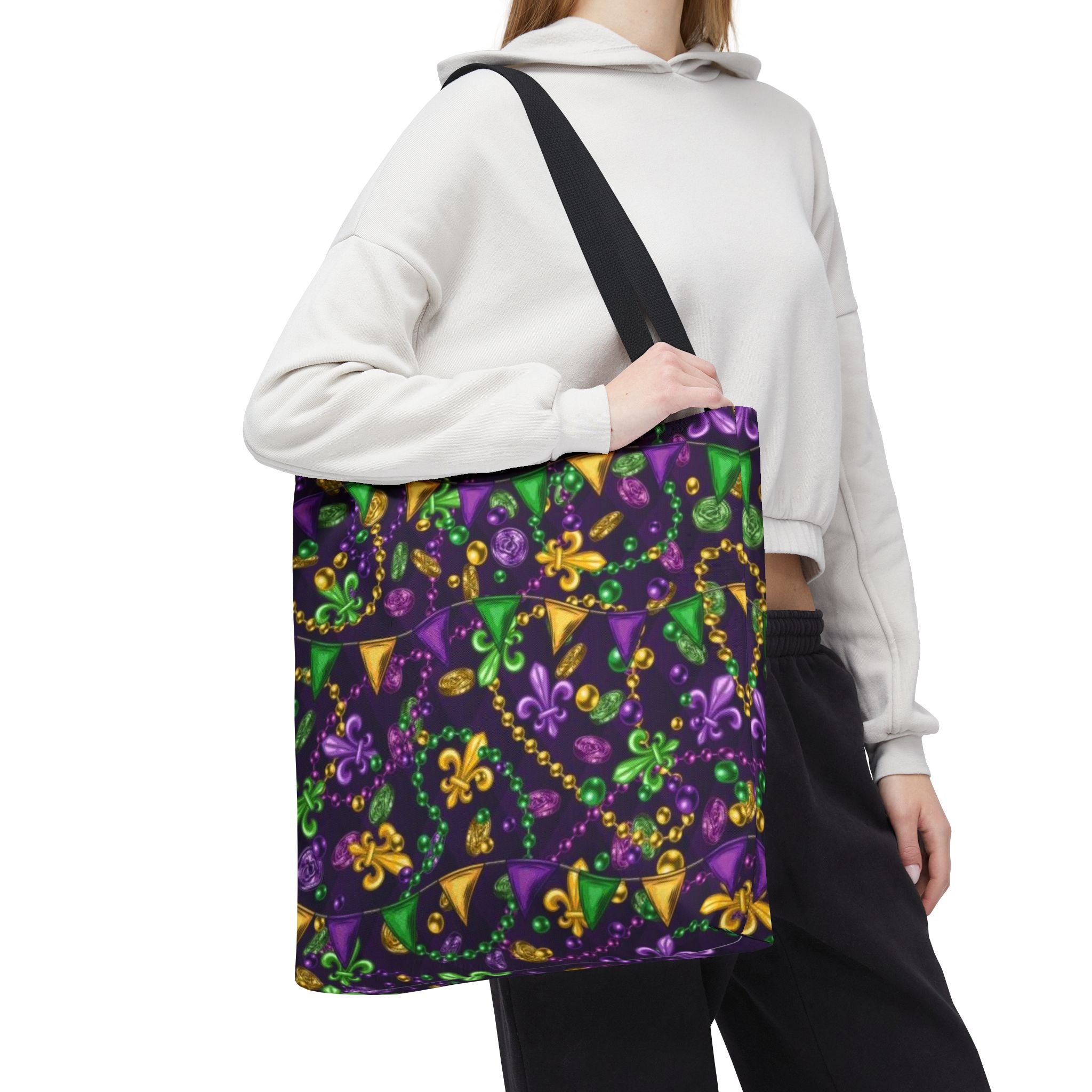 Mardi Gras Fleur-de-Lis Tote