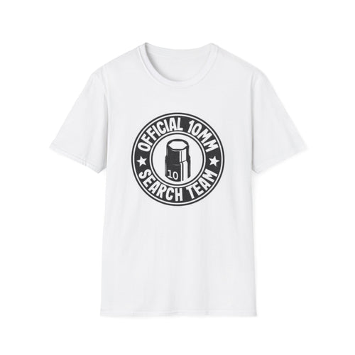 10mm Search Team T-Shirt – 'Official 10MM' Logo Tee
