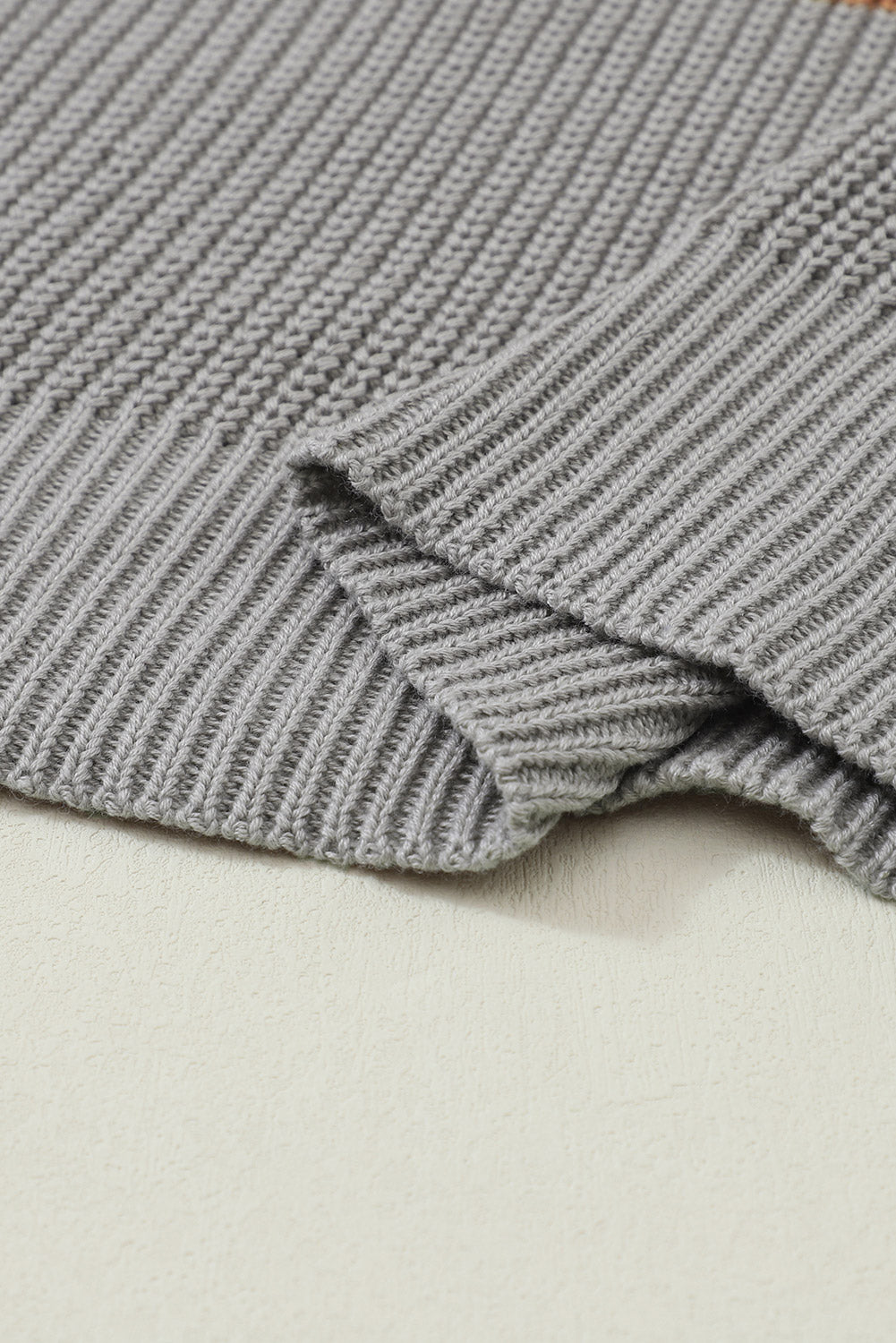 Striped Knitted Autumn Sweater