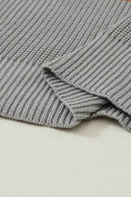 Striped Knitted Autumn Sweater