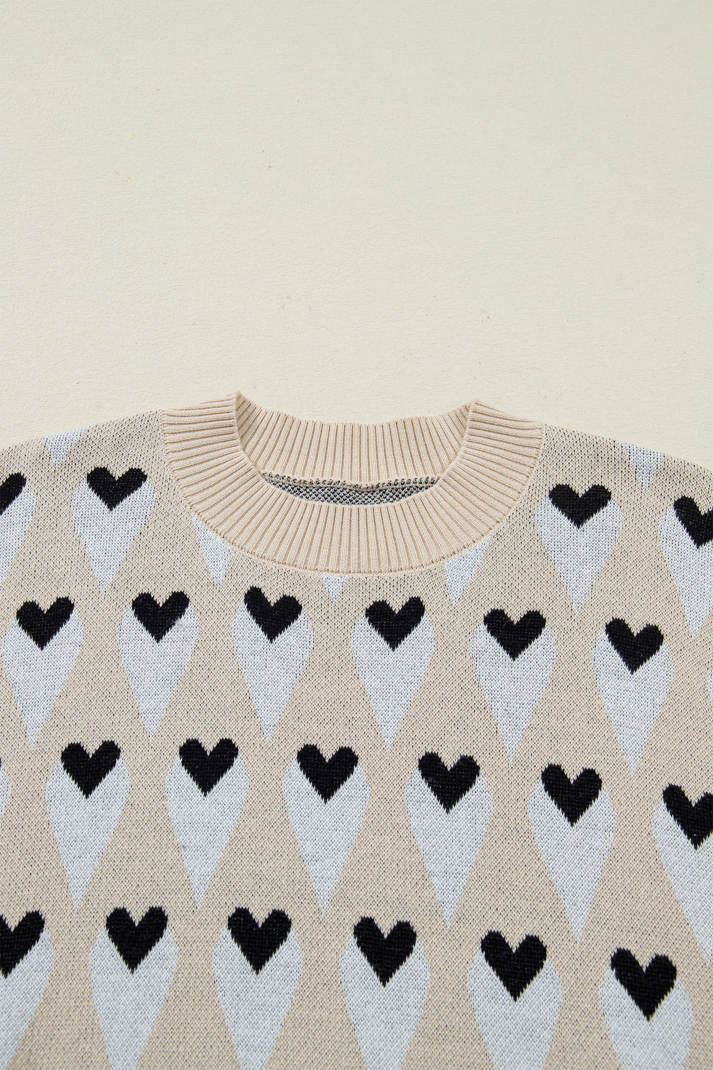 Loose Heart Sweater