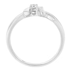 10K White Gold Diamond Promise Ring (1/10 Cttw, H-I Color, SI2-I1 Clarity)-3