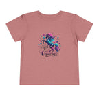 Toddler Tee - "Just a Girl Who Loves Unicorns" Magical Unicorn Shirt