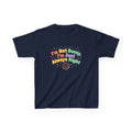 Kids Tee - "I'm Not Bossy I'm Just Always Right" Colorful Smile Graphic