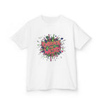 Kids T-Shirt — "Embrace Your Weird" Colorful Splash Graphic