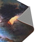 Cosmic Nebula Area Rug — Galactic Cloudscape Floor Accent