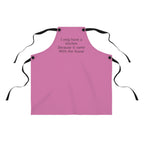 Apron — "I only have a kitchen because it came with the house" Funny Kitchen Apron