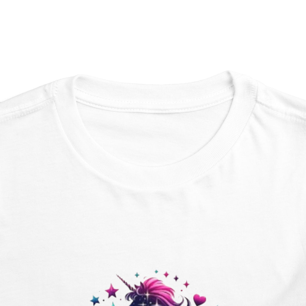 Toddler Tee - "Just a Girl Who Loves Unicorns" Magical Unicorn Shirt