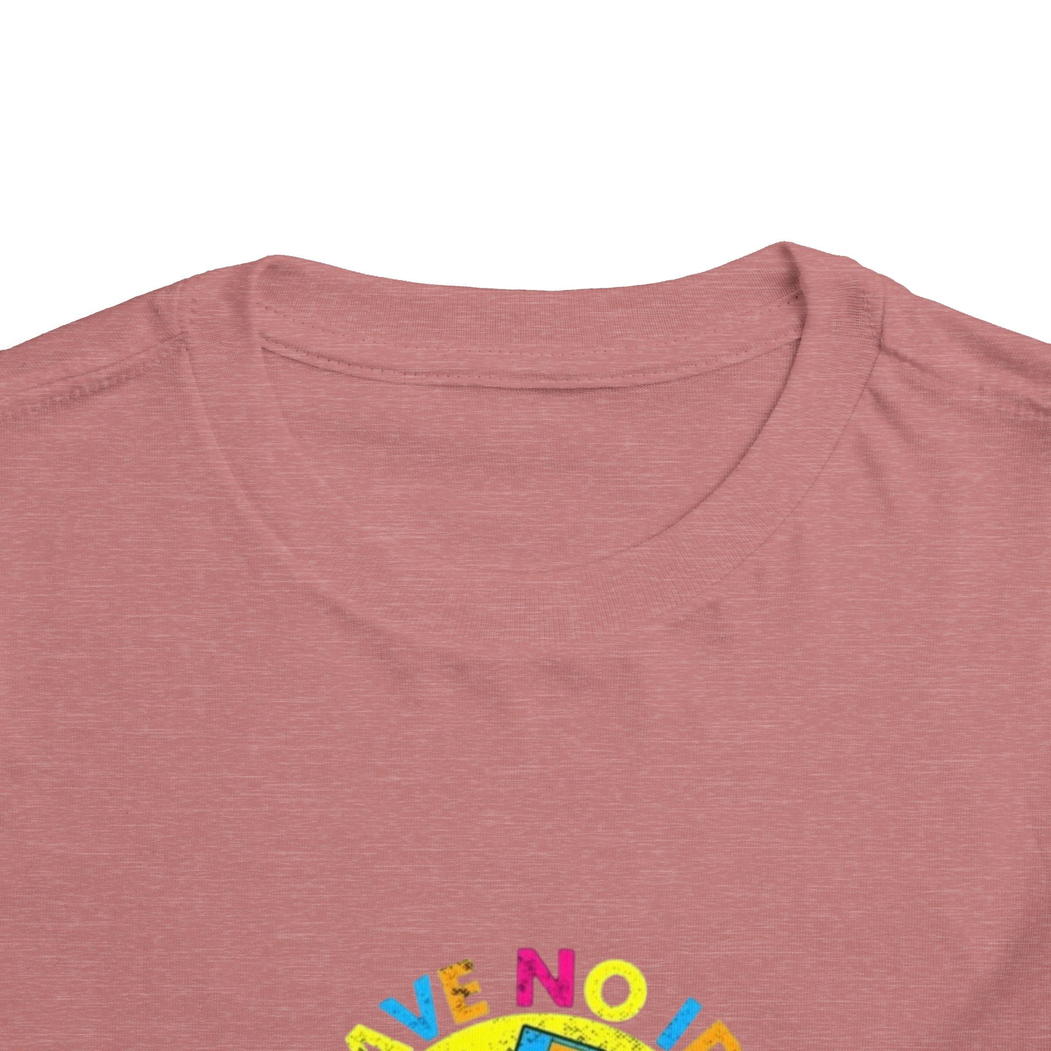 Toddler Tee — "I Have No Idea What This Is" Colorful Retro Toy Graphic