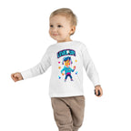 Level Up! Toddler Long Sleeve Tee — Cute Gamer Birthday Shirt