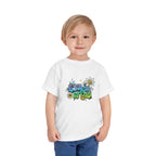 Toddler Tee - "Stay Wild" Graffiti Daisy Cute Kids T-Shirt