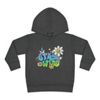 Toddler Hoodie — 'Stay Wild' Graffiti Daisy Pullover
