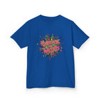 Kids T-Shirt — "Embrace Your Weird" Colorful Splash Graphic