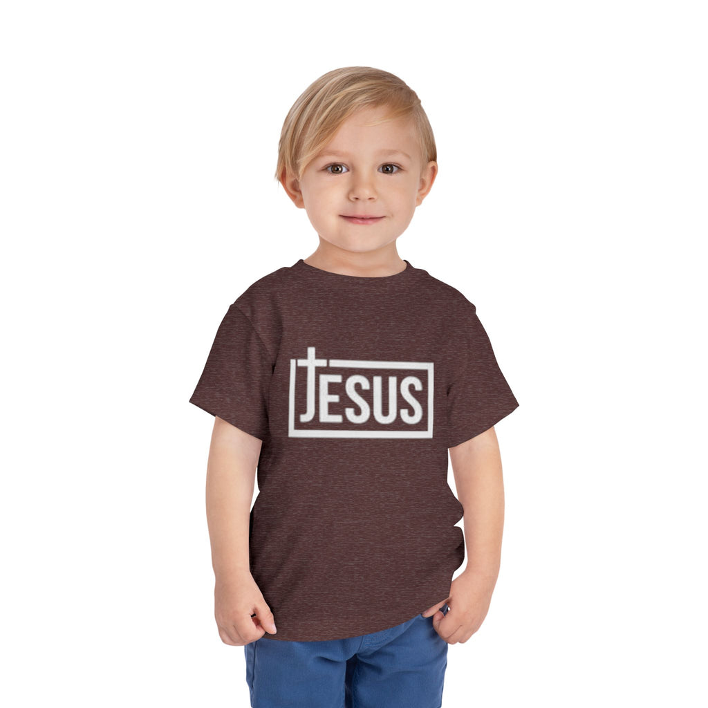 Toddler Tee - Jesus Box Logo Kids' Christian T-Shirt