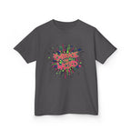 Kids T-Shirt — "Embrace Your Weird" Colorful Splash Graphic