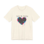 Distressed Graffiti Heart Tee | grunge heart shirt, punk heart design