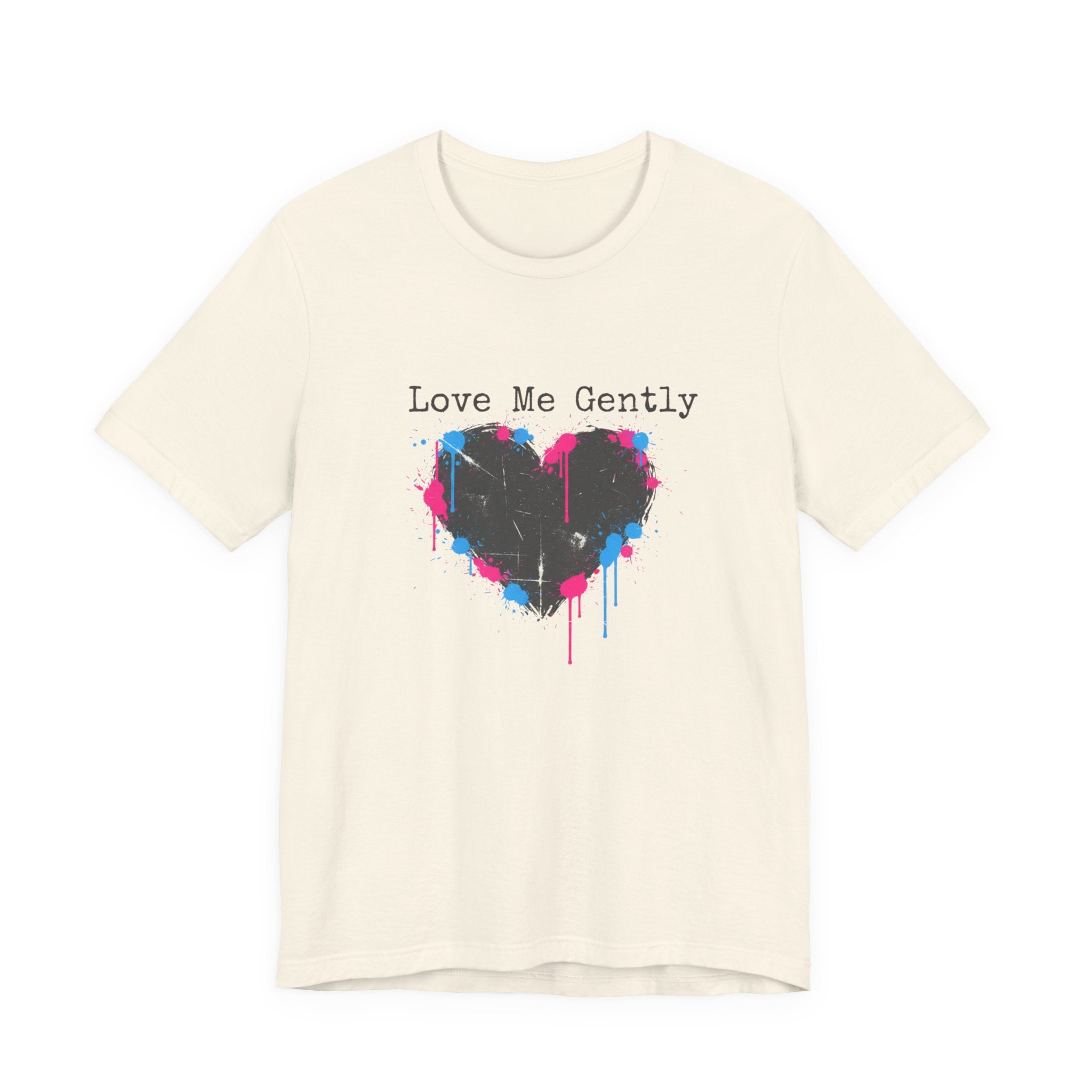 Distressed Graffiti Heart Tee | grunge heart shirt, punk heart design