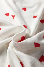 Valentine Heart Top and Pant Lounge Set