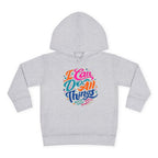 Toddler Pullover Fleece Hoodie- "I Can Do All Things"