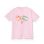 Kids Tee - "I'm Not Bossy I'm Just Always Right" Colorful Smile Graphic