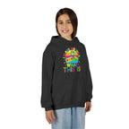 Youth Hoodie — Colorful Retro Cassette 'I Have No Idea What This Is' Graphic