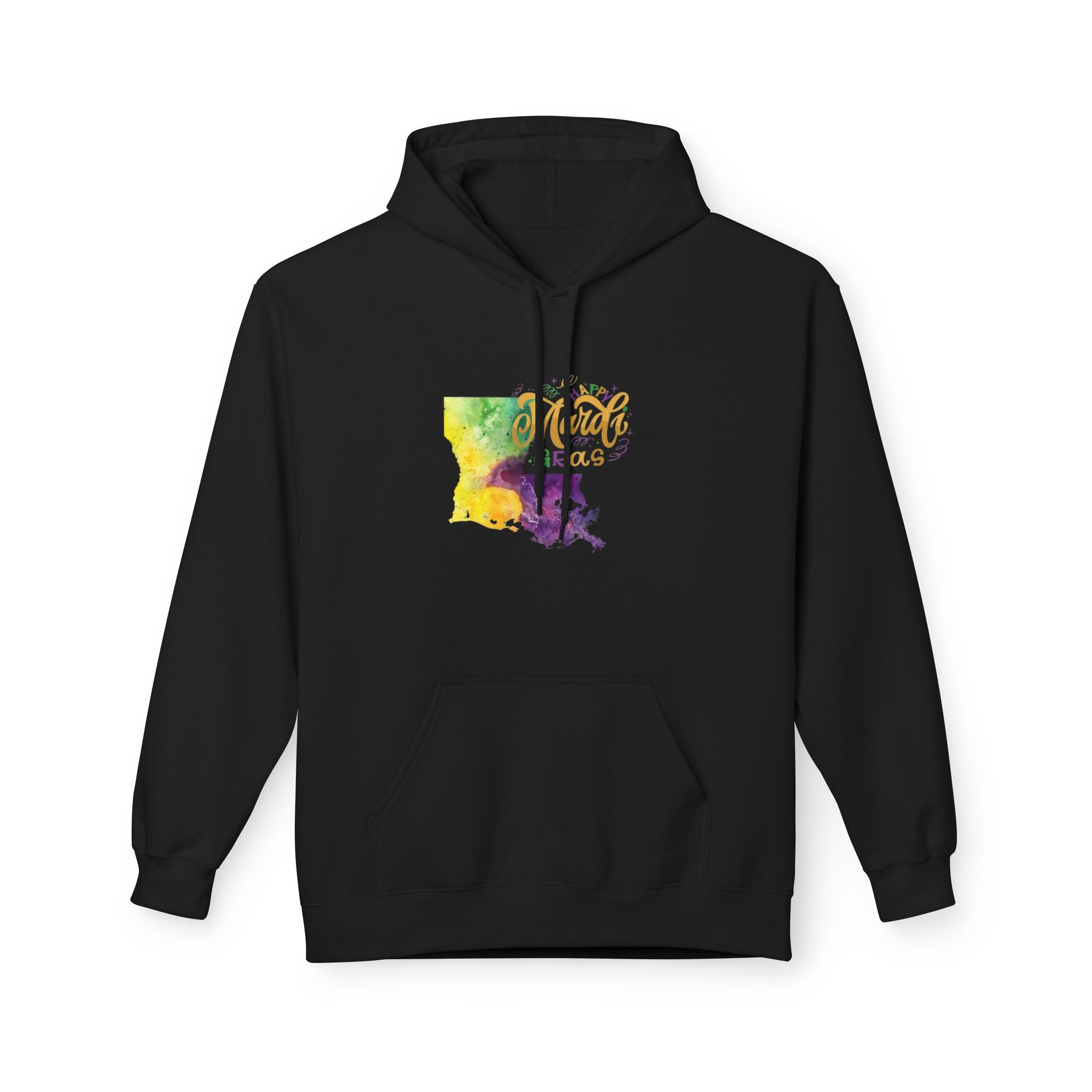New Mexico Watercolor 'Amarillo' Hoodie — Southwestern State Pride Pullover