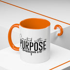 Created with a Purpose Ceramic Mug — Inspirational Ephesians 2:10 Coffee Cup