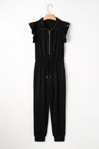 Azariah Drawstring Elastic Waistband Jumpsuit